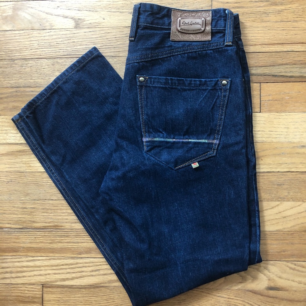 ⬇️65 Robert Graham Straight Leg Jeans 31
